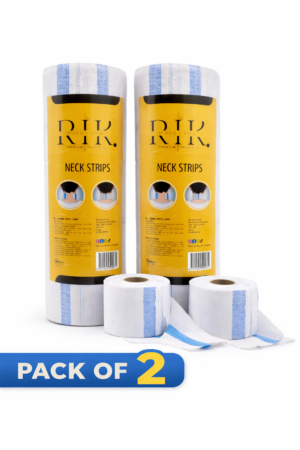 RIK Maddy Pro Professional Disposable Barber Neck Strips, Waterproof Neck Paper (Pack of 02)