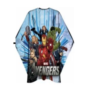 Kids Barber Haircut Cape – Avengers Superheroes Design