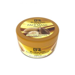 Black Red Argan Oil Clay Face Mask
