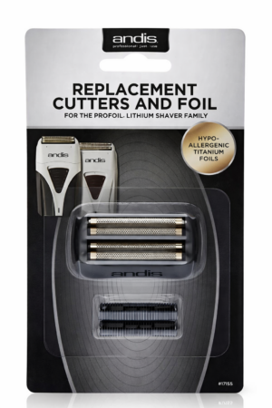 Andis ProFoil Replacement Cutters & Foil – Hypoallergenic Titanium