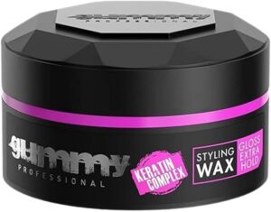 Gummy Professional Styling Wax – Keratin Complex (Gloss Extra Hold) – 150 ml