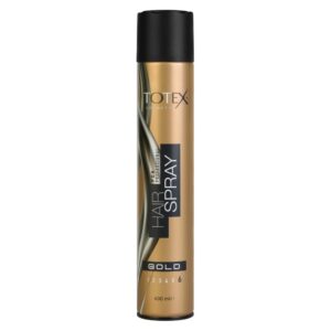 Totex Professional Hair Spray Gold Strong Hold – 400ml