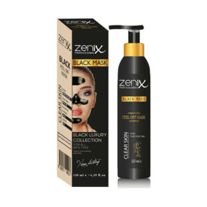 Zenix Professional Black Peel-Off Mask – Deep Cleansing & Blackhead Removal