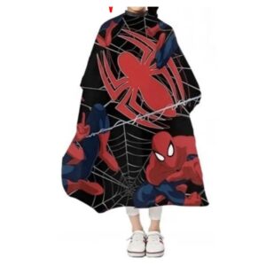 Kids Barber Haircut Cape – Spider Hero Web Design