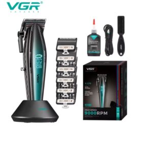 VGR V-270 Professional Hair Clipper – 9000 RPM High-Speed Trimmer