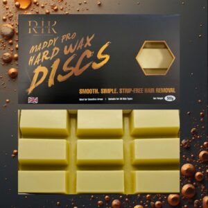 Maddy Pro Hard Wax Discs [Honey] Smooth Simple Strip-Free Hair Removal - 500g