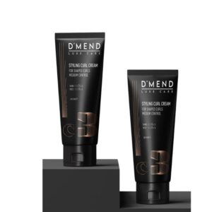 D'MEND Luxe Care Styling Curl Cream for Shaped Curls, Medium Control,C3 200ml