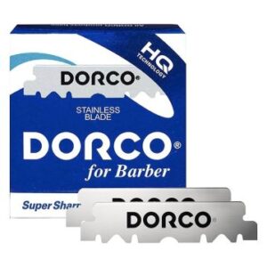 Dorco For Barber Stainless Steel Razor Blades