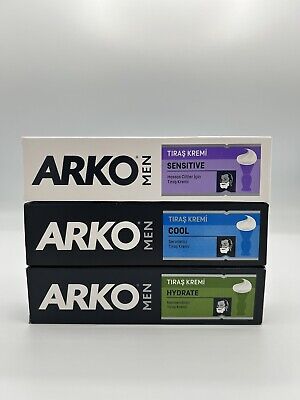 Arko Men Shaving Cream – Sensitive / Cool / Hydrate