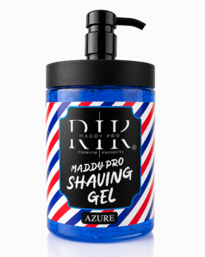 Shaving Gel Maddy Pro Azure Shave Gel 1000ml for Barbers Salons Men